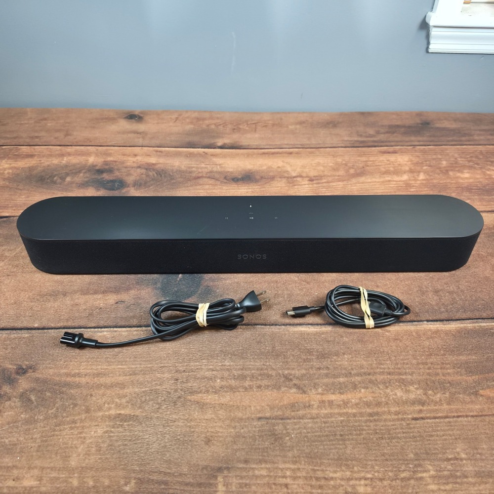 Sonos Beam Gen 1 S14 Soundbar Black Good Smart Speaker Voice Control AirPlay 2